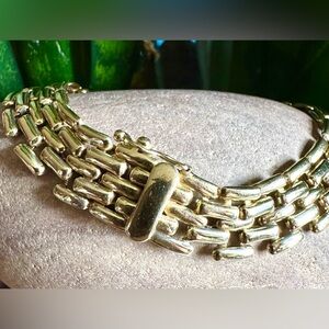 14k Panther link Bracelet